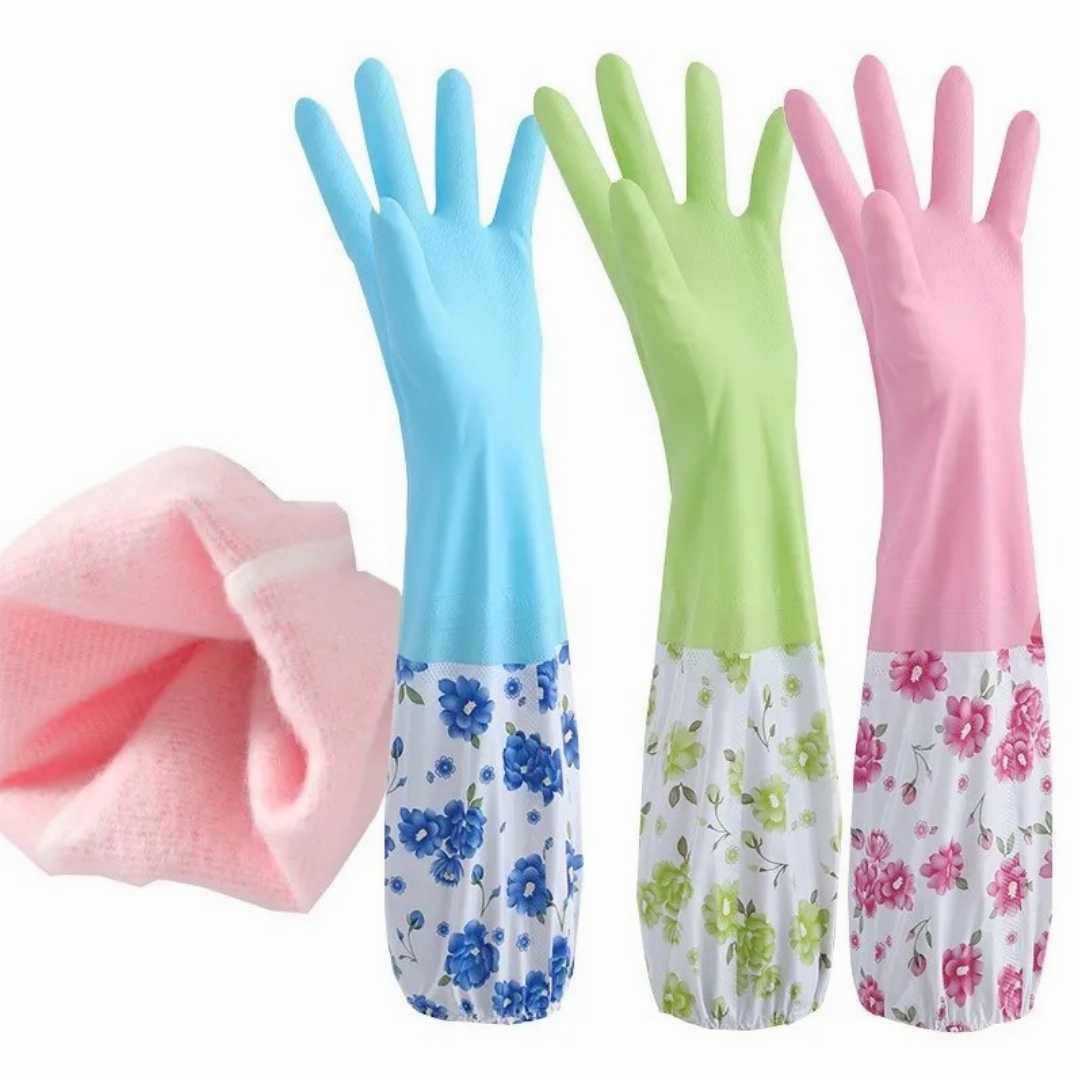 Long,silicon,hand,gloves